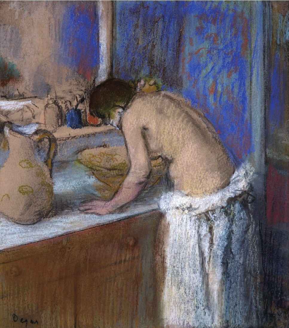 《浴后》 After the Bath 1895 年 布面油画