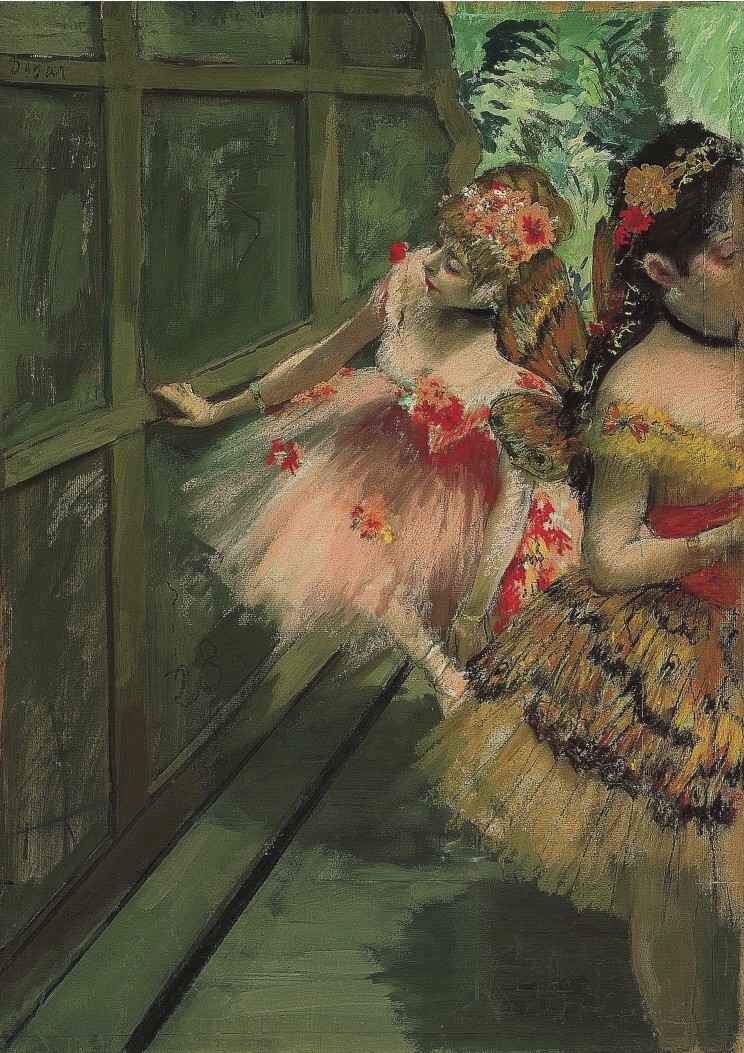 《练舞者》 Practice the Dancers 1876年—1878年 布面油画